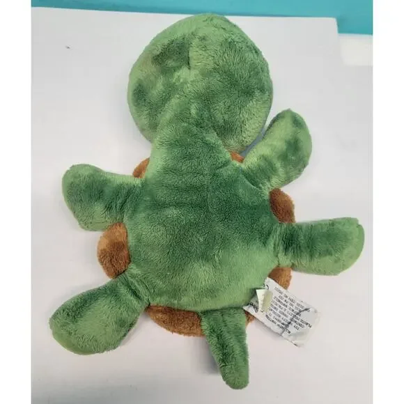 Vintage RUSS Berrie "Shecky" Turtle Stuffed Animal Plush Big Eyes 11" - Picture 4 of 12